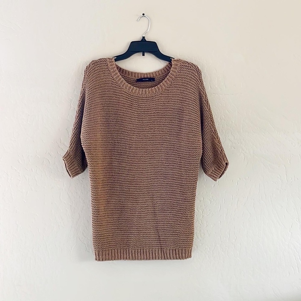 🌿Final Sale Hallhuber‎ Brown Knit Sweater